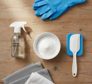 how to clean oven window inside