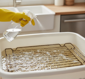 how to clean oven racks