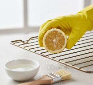 how to clean oven racks