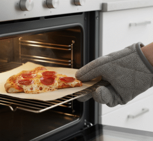 how to reheat pizza in oven