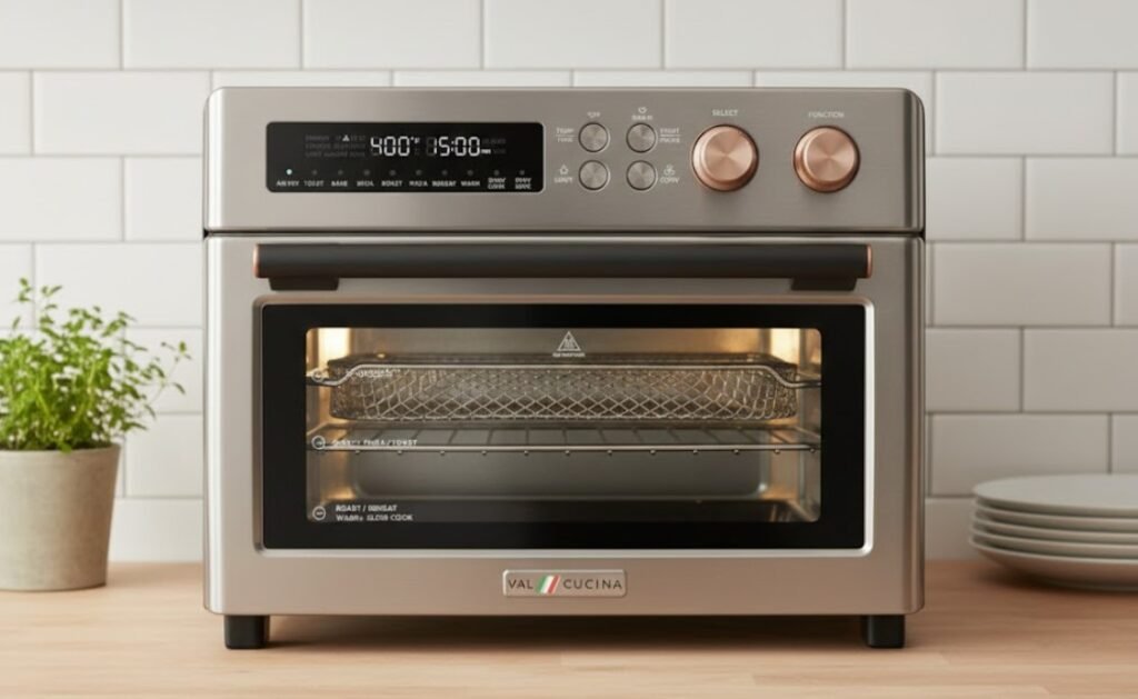 convection oven vs toaster oven - VAL CUCINA Infrared Heating Air Fryer Toaster Oven