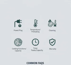 Frequently Asked Questions (FAQs) - Best Countertop Oven Under $200