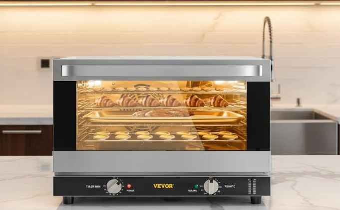 best electric oven - VEVOR Commercial Convection Oven (60Qt / 66L) Countertop / Half-size
