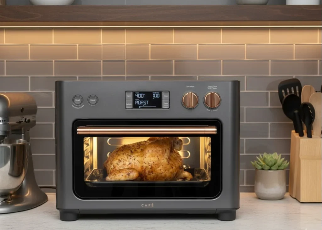 3- Café Couture Oven (Smart Features & CrispFinish) - best oven for baking cakes
