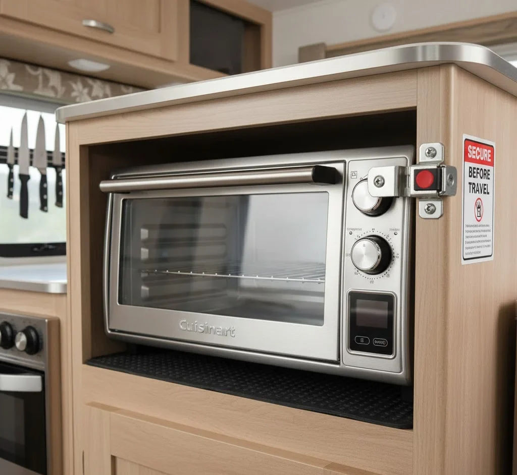 Features to Prioritize for Travel (Controls, Presets, Lock, Removable Crumb Tray) - best small convection oven for rv