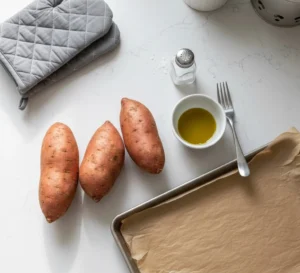 What You Need: Ingredients & Equipment - how to bake sweet potatoes in oven