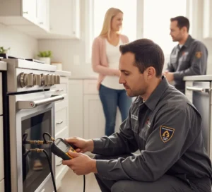 When to Call a Professional (and Who to Call) - oven smells like gas