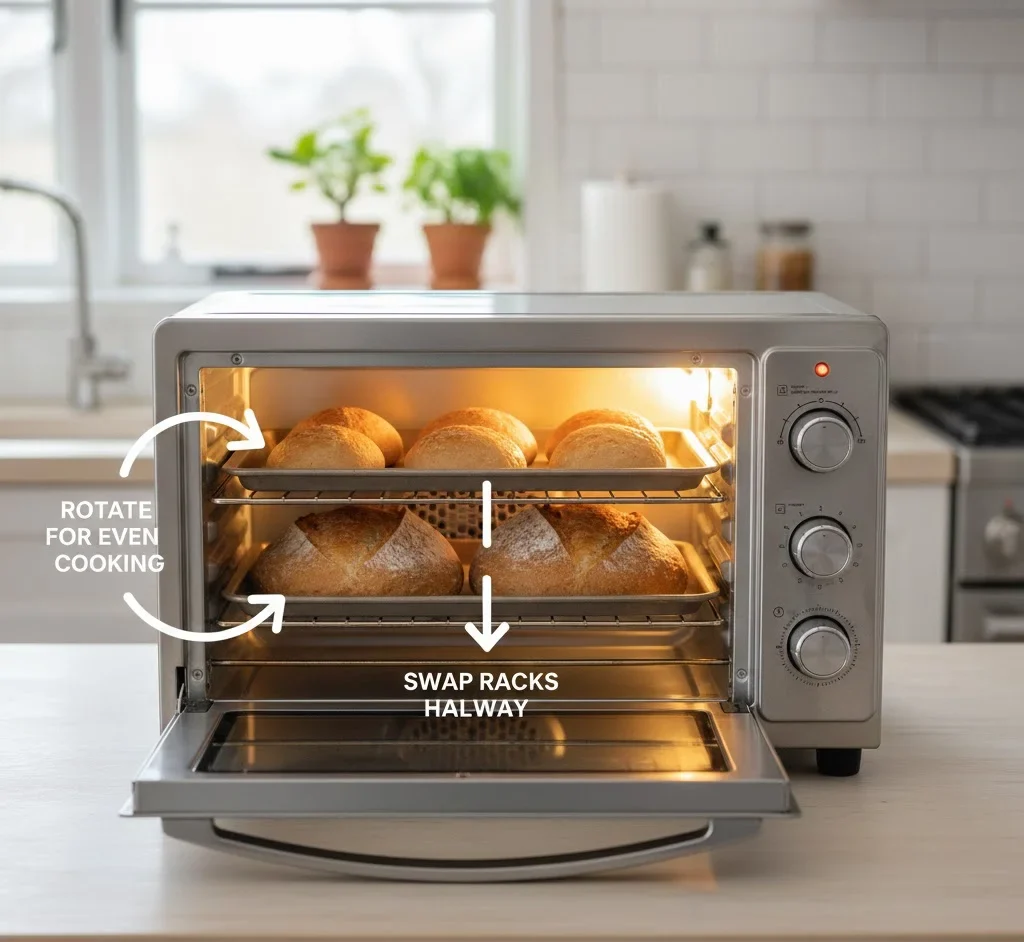Two-Rack Baking Tips (Rotating, Rack Positioning) - best oven for baking bread at home