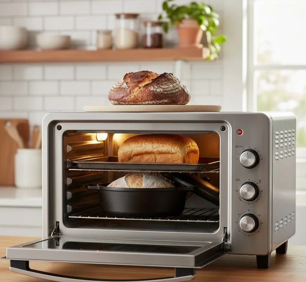 Using a Baking Stone / Sheet / Dutch Oven Inside a Countertop Oven - best oven for baking bread at home