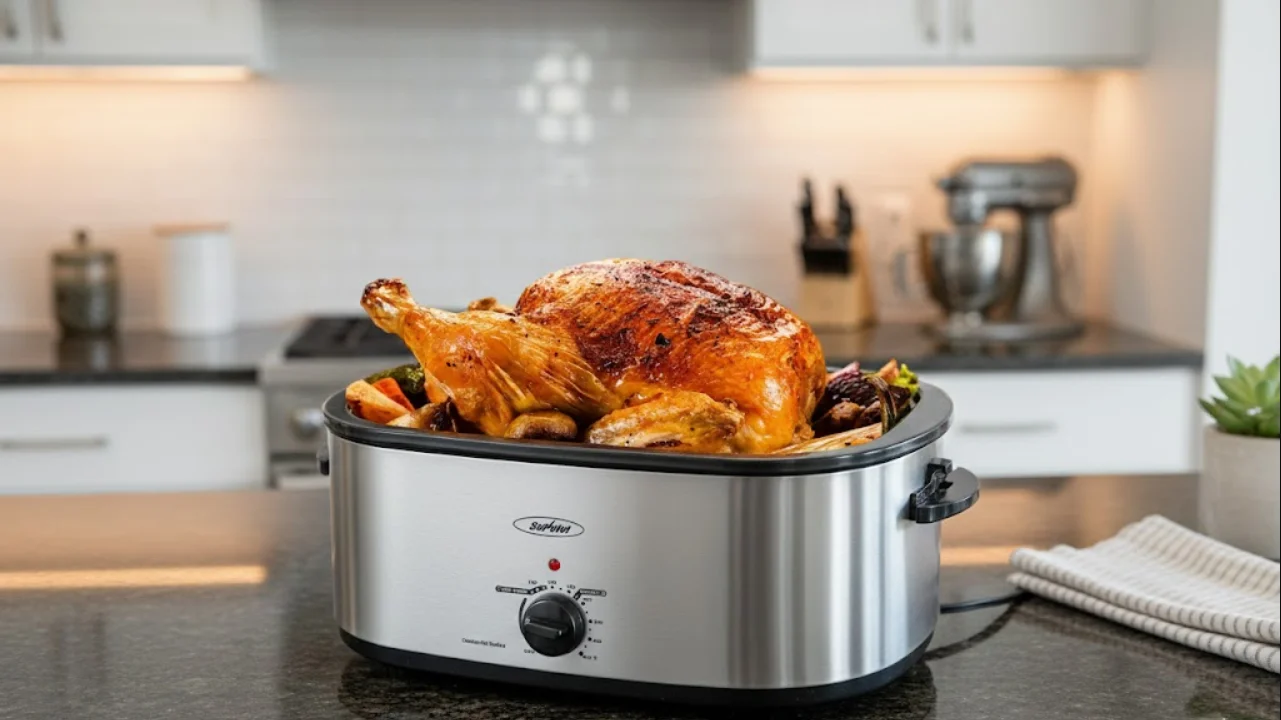 Sunvivi 26‑Quart Electric Roaster Oven