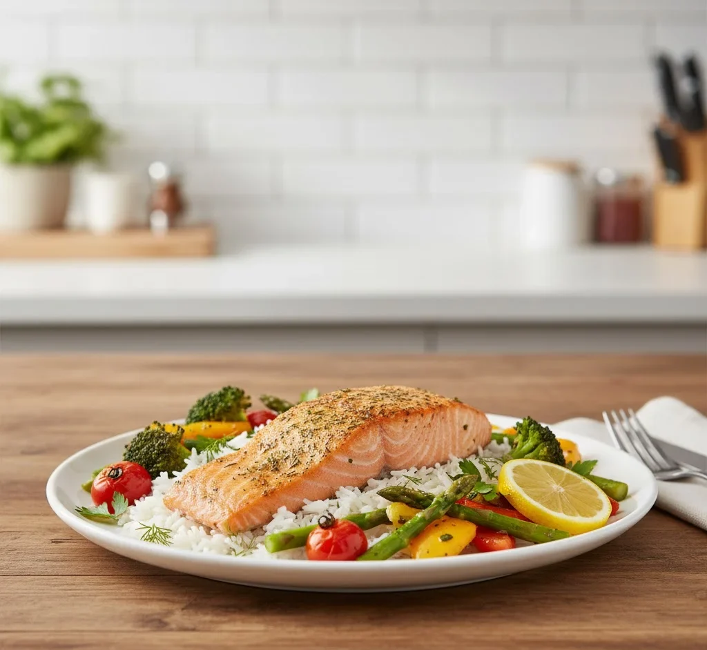 Step 5 – Rest and Serve - how to bake salmon fillet in oven