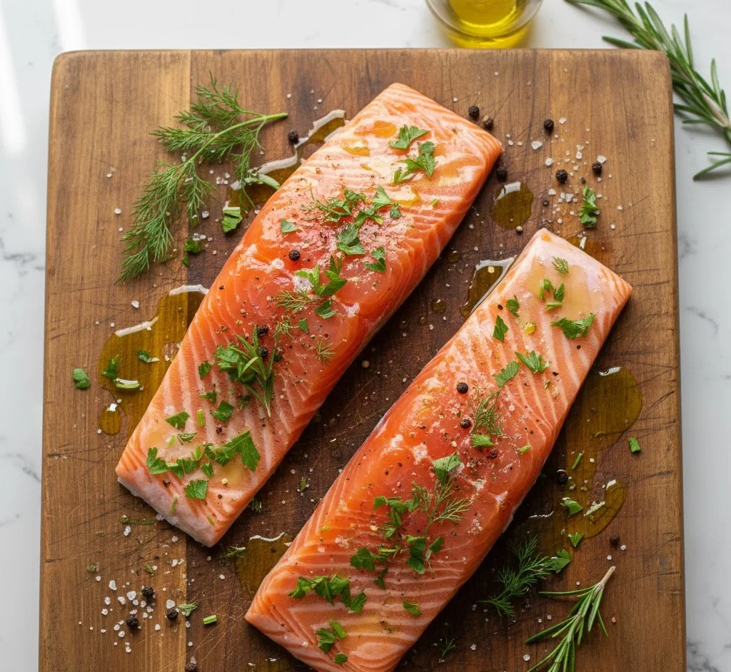 Step 2 – Prepare the Salmon Fillet - how to bake salmon fillet in oven