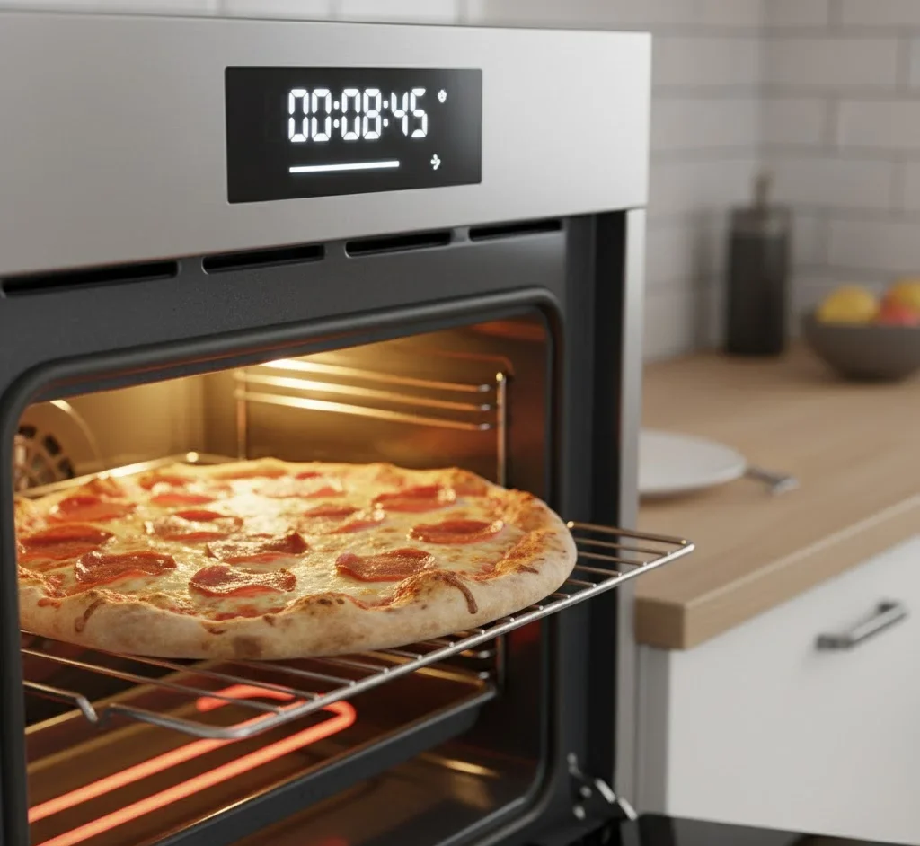 4. Bake the Pizza - frozen pizza baking guide