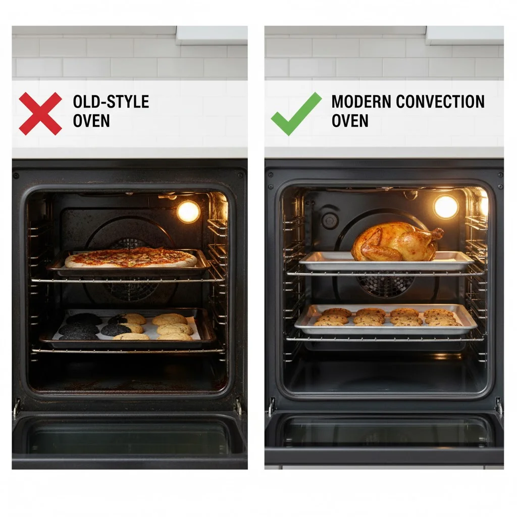 12. Design Limitations (Small or Older Ovens) - oven not cooking evenly