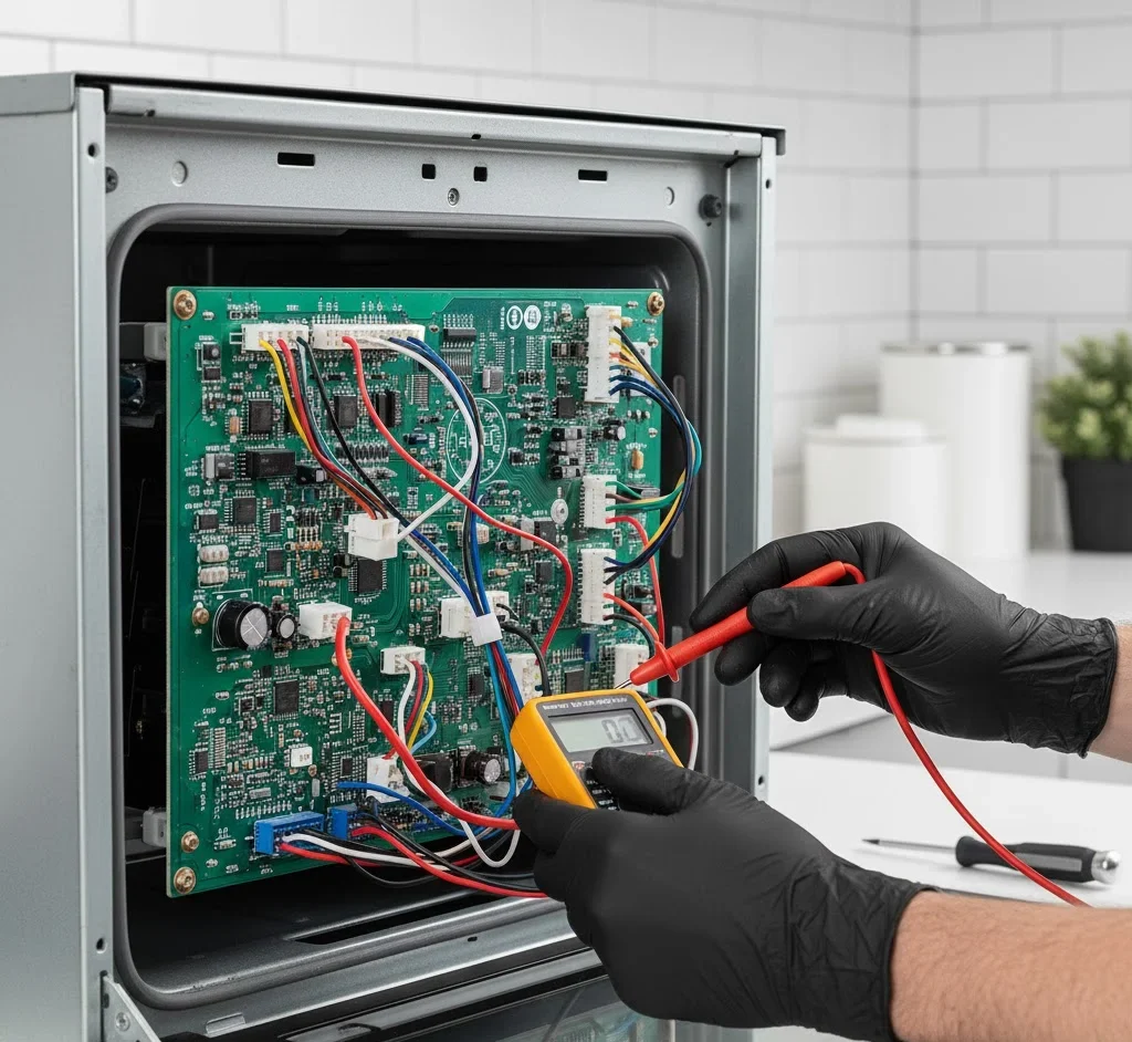 9. Electronic Control Board Problems - oven not cooking evenly