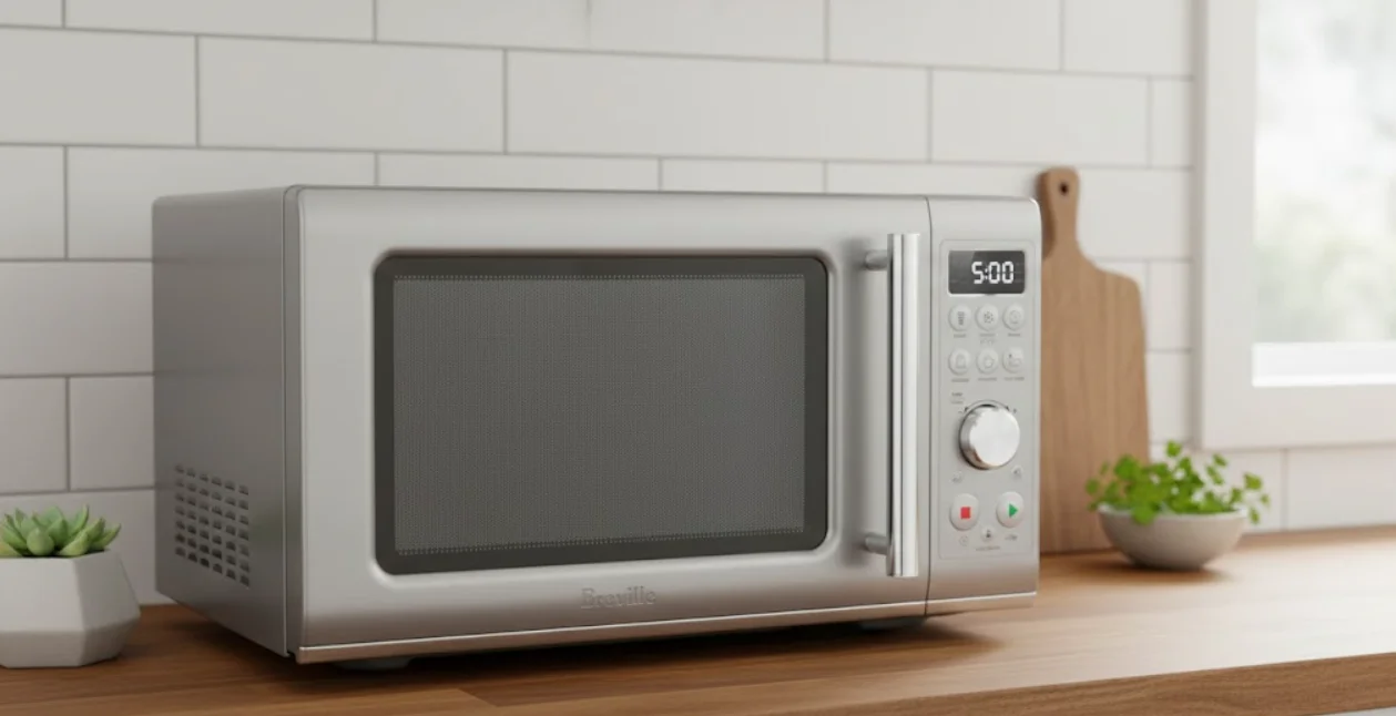 Breville Compact Wave Soft-Close — 900W, 0.9 cu. Ft.