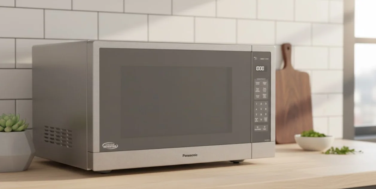 Panasonic Cyclonic Wave Inverter Microwave — 1250W, 2.2 cu. Ft.