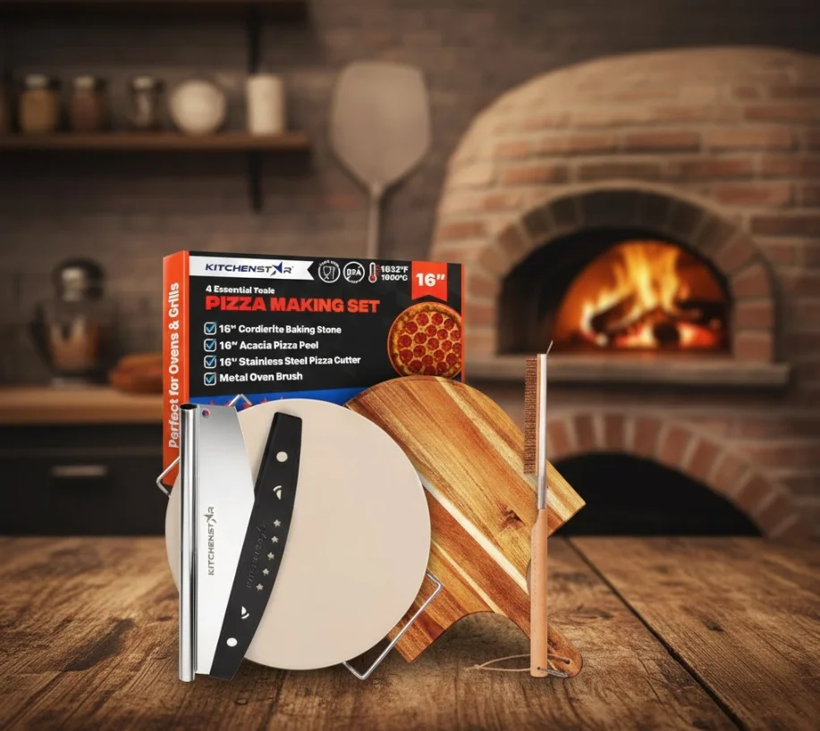 KitchenStar 16-inch Pizza Making Set (16")