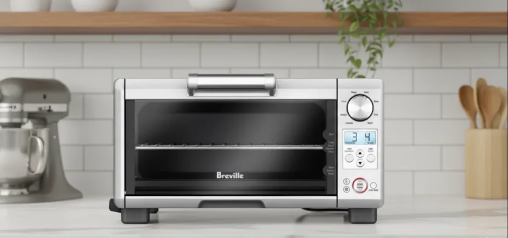 5- Breville BOV450XL Mini Smart Countertop Oven & Toaster Oven