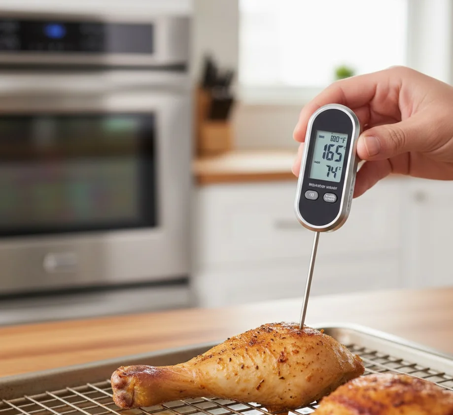 Step C — Midway Check / Flip or Baste
