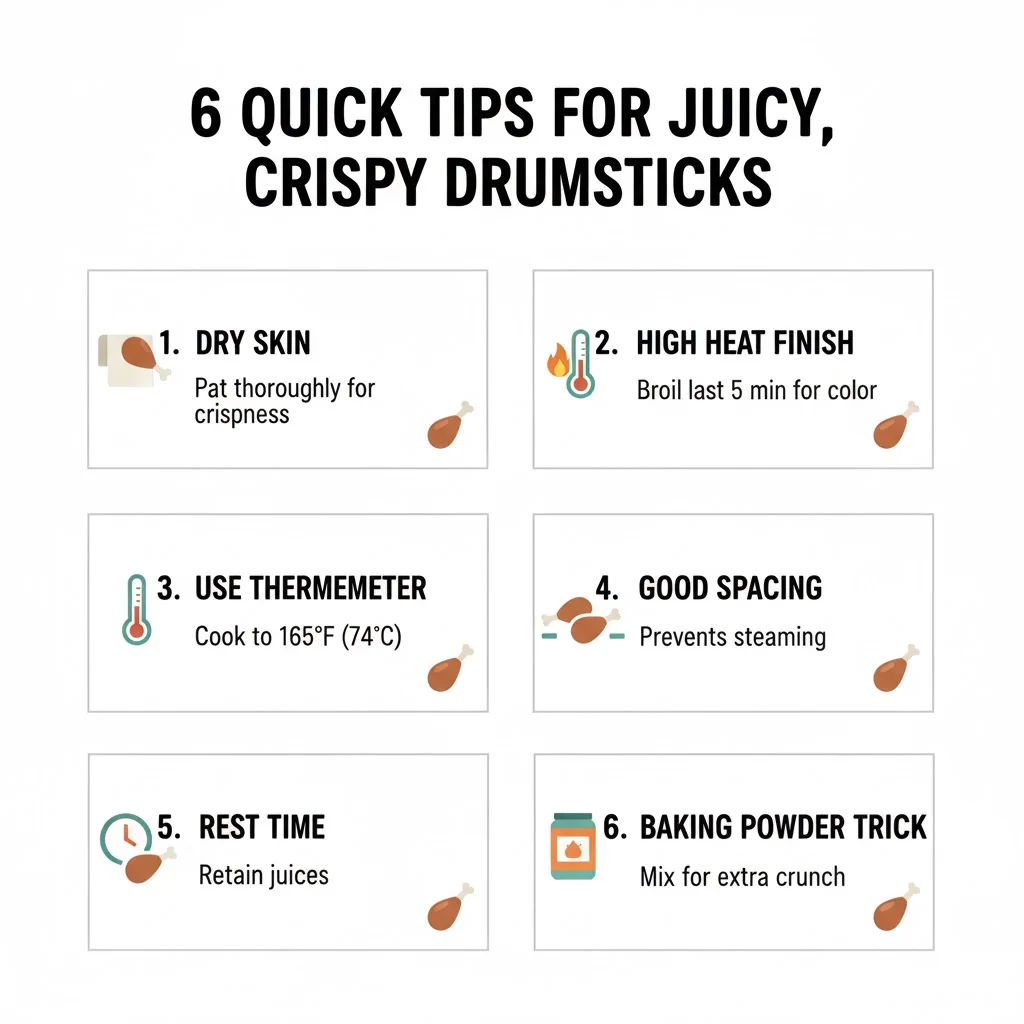 Tips for Extra Juicy & Crispy Drumsticks