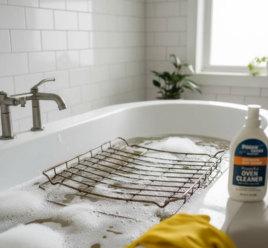 Method 1 – Soaking in a Bathtub or Large Sink