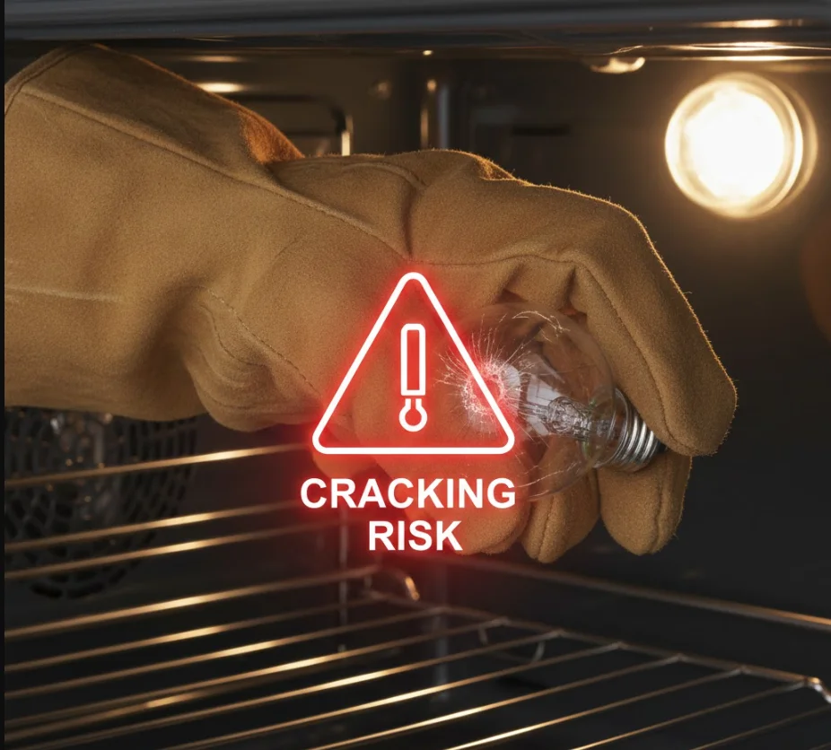 Over-Tightening the Bulb or Glass Cover