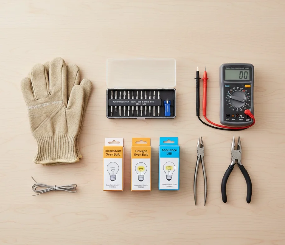 What You’ll Need (Tools & Parts) - oven light not working