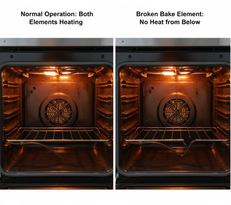 Step 5: Check Heating Elements (Electric Ovens) - oven not turning on