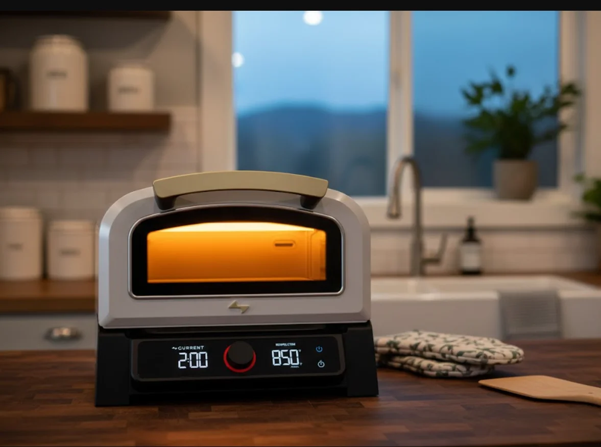 Current Model P Smart Electric Pizza Oven (12") - best oven for baking pizza at home