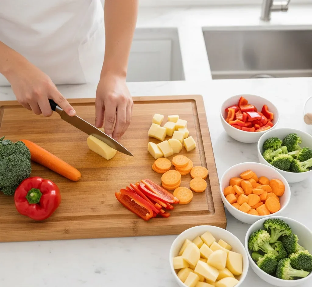 Prep How to Choose & Cut Vegetables - how to bake vegetables in the oven