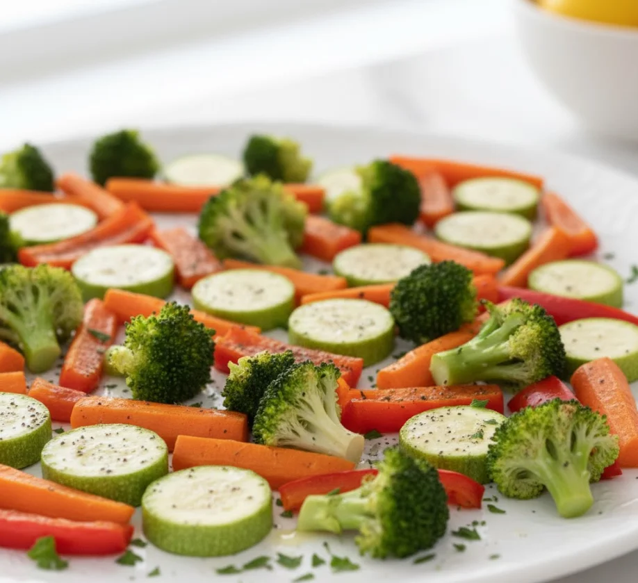 Step 5 Finish & Serve - how to bake vegetables in the oven
