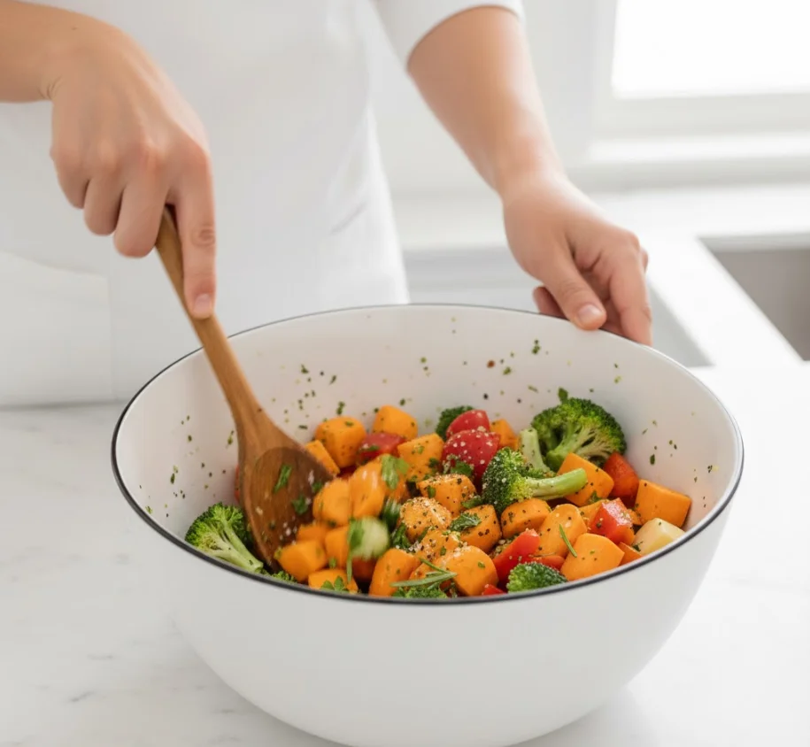 Washing, Drying, and Par-Cooking Tips - how to bake vegetables in the oven