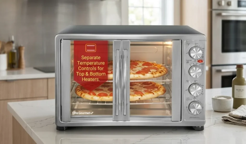 Elite Gourmet French Door Oven