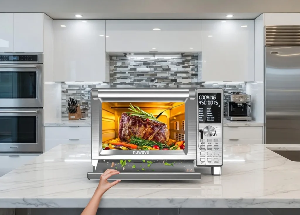 1- Nuwave Bravo XL Pro Air Fryer Toaster Oven