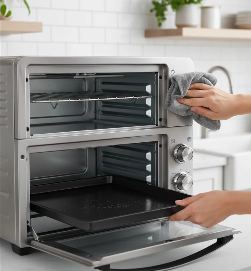 Step 7: Cleaning & Maintenance - best double ovens