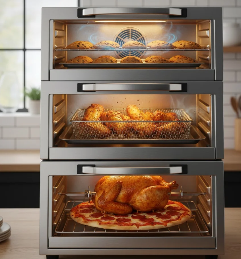 Step 2: Cooking Modes You’ll Actually Use - best double ovens