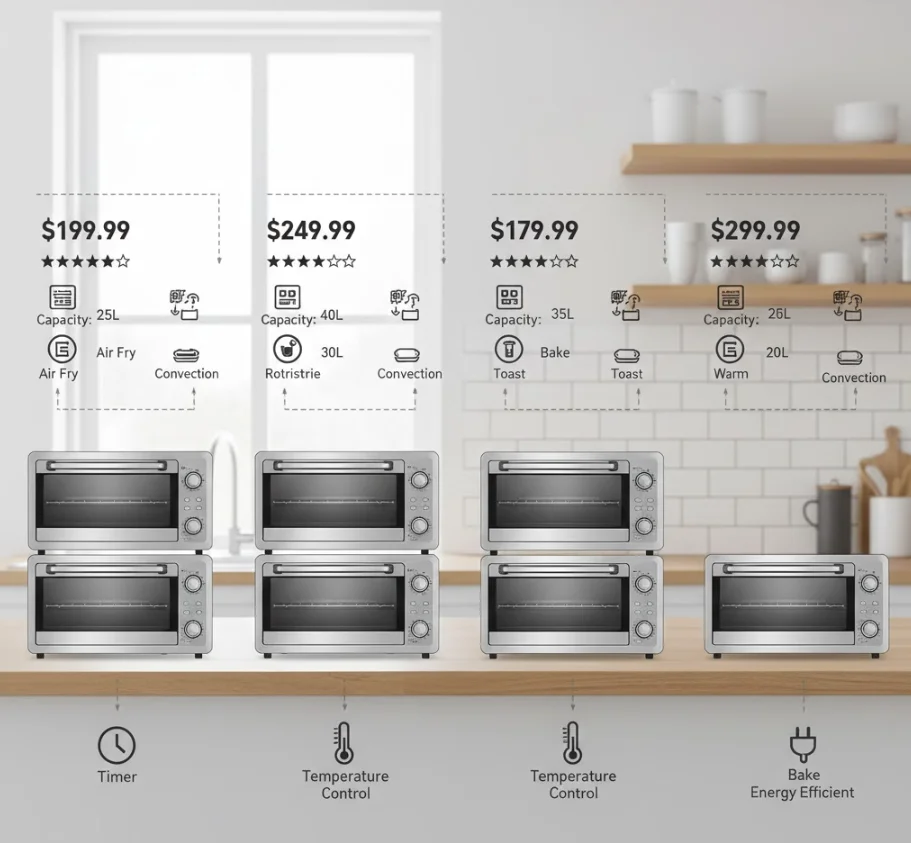 Step 8: Price vs Total Value - best double ovens