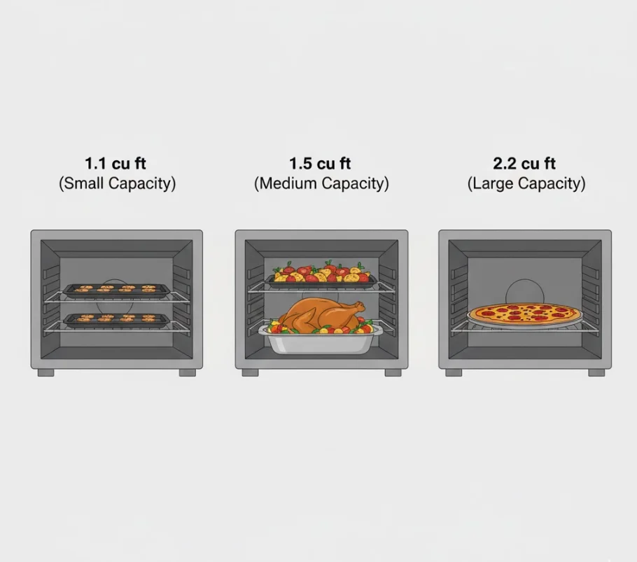 What Counts as “Large Capacity” in 2026 - best large capacity oven 2026