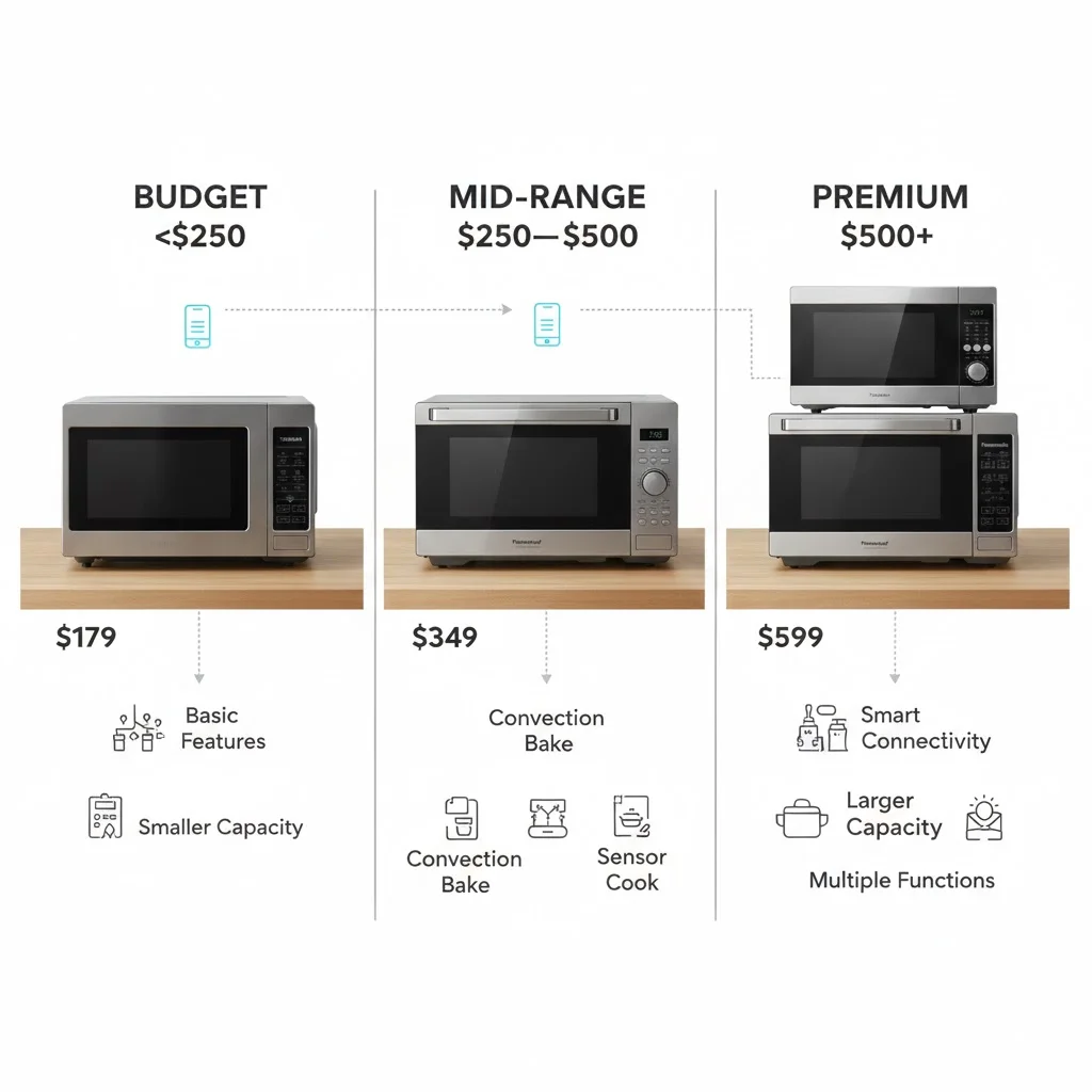 How to Interpret Price Tiers - best microwave oven combo