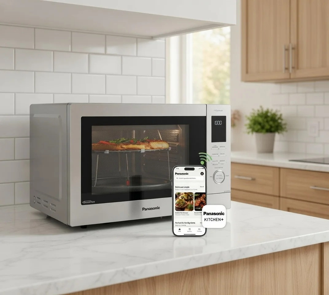 Panasonic HomeChef Connect Microwave Oven - best microwave oven combo