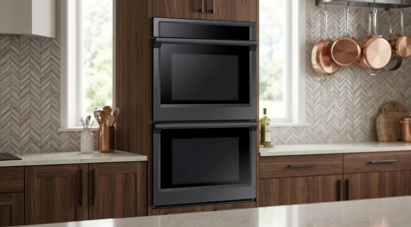 Samsung 30" Smart Double Wall Oven w/Steam Cook NV51K6650DG/AA - Best Double Wall Ovens 2026