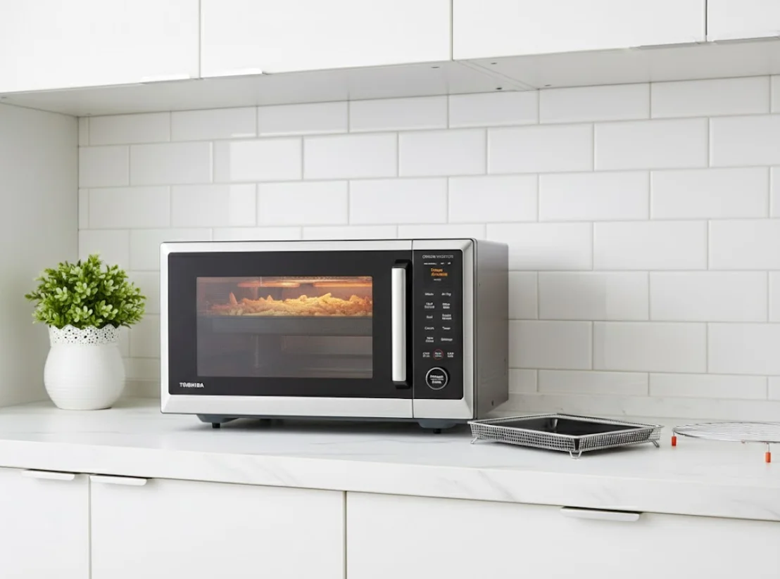 TOSHIBA OptiChef Air Fryer Combo - best large capacity oven 2026