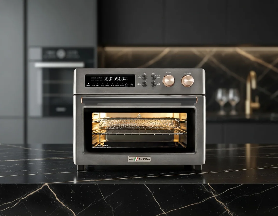 VAL CUCINA Infrared Heating Air Fryer Toaster Oven - Best Countertop Oven for Baking Sourdough Bread