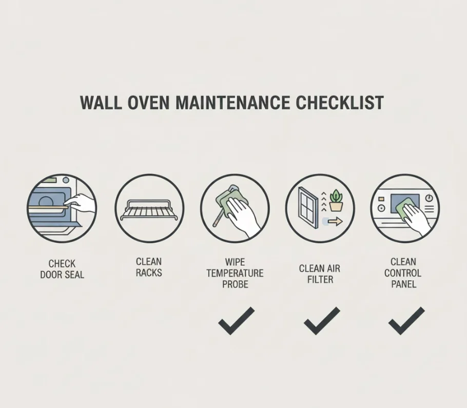 Simple Maintenance Checklist - best wall oven 2026